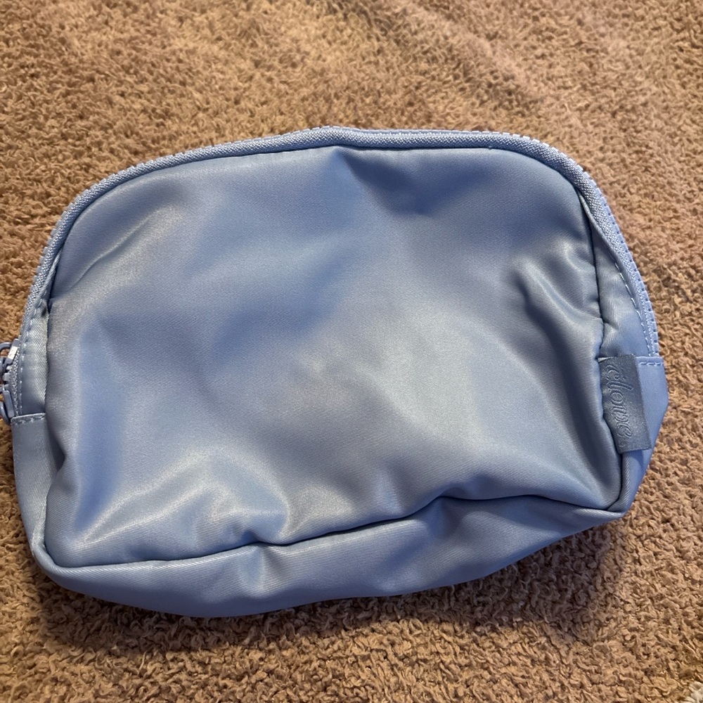 CLOVE Light Blue Adjustable Belt Bag / Fanny Pack Crossbody Waist Bag Travel